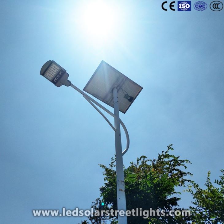 4 Solar Street Lighting System